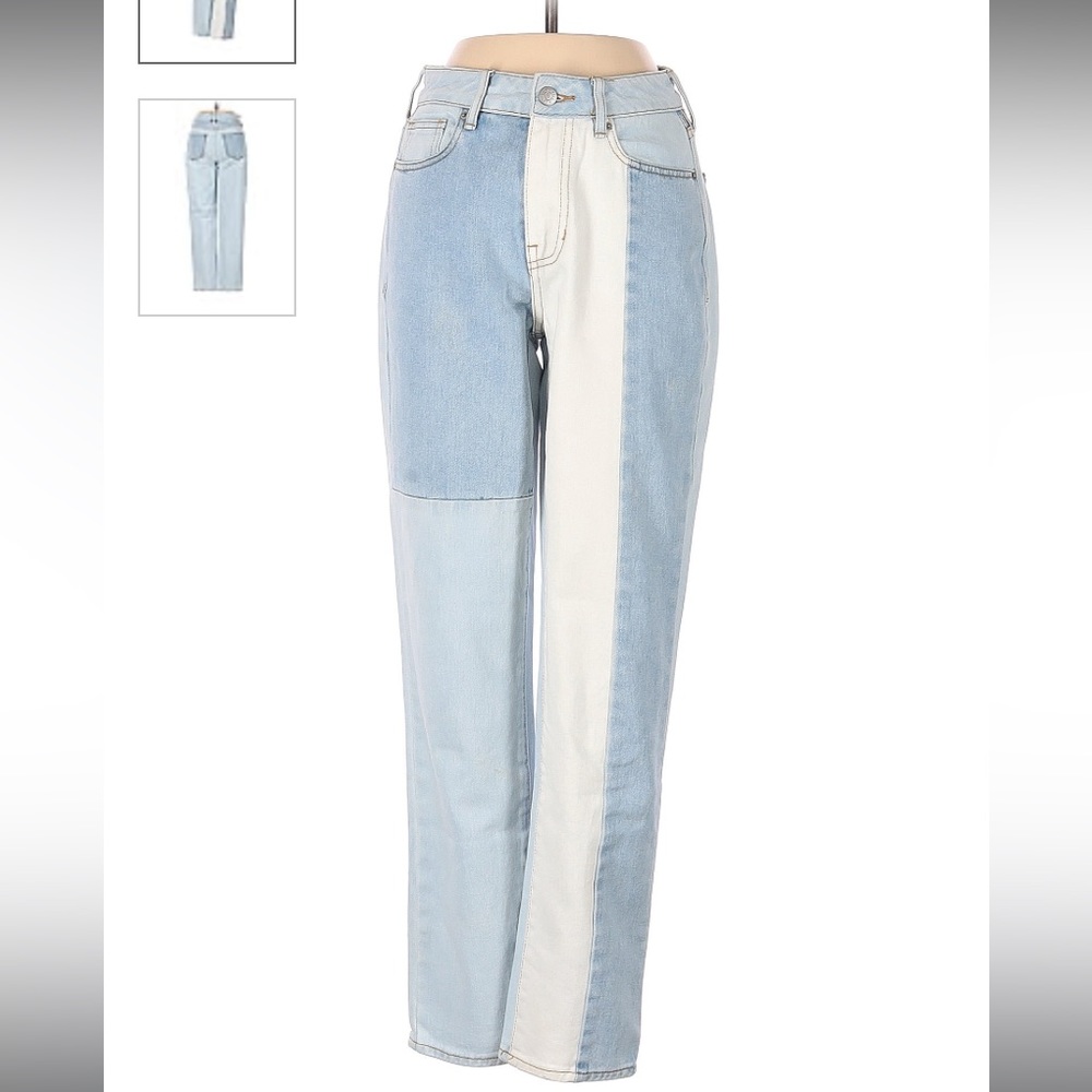 Pacsun High-Rise Patchwork Mom Jeans